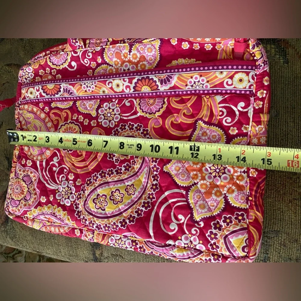 Vera Bradley Raspberry Fizz Laptop Bag